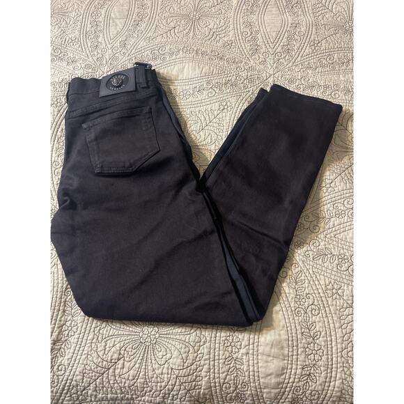 Versus Versace Men’s Black Slim Fit Jeans – Size 30 Made in Italy NWT (New)